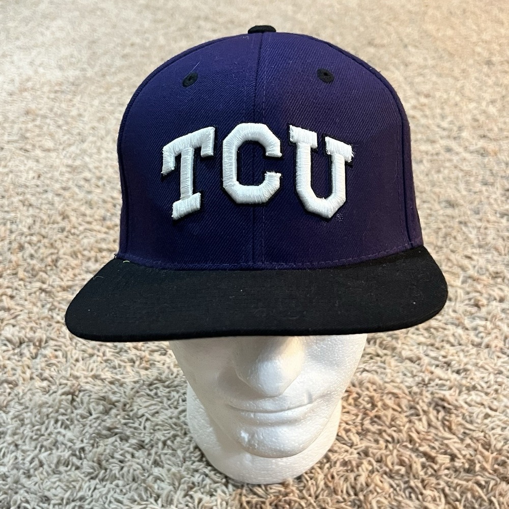 TCU‎ Texas Christian University Horned Frogs Adjustable Snapback Purple Hat Cap